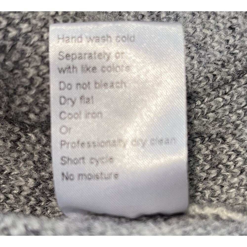 Cocogio Italian Wool Blazer Sweater Womens S Gray Classic Business Office Siren - Picture 5 of 6